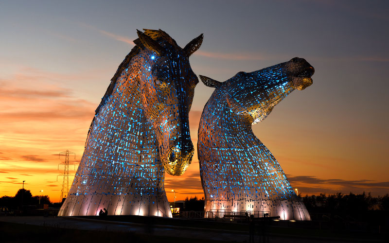 Kelpies  VisitScotland  Visit Falkirk